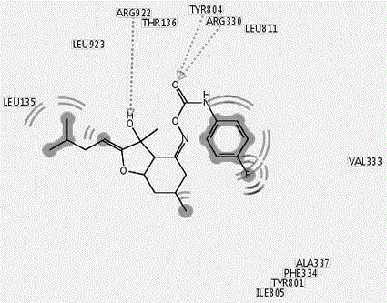 Sesquiterpenoid anti-ulcer drug, preparation method and application