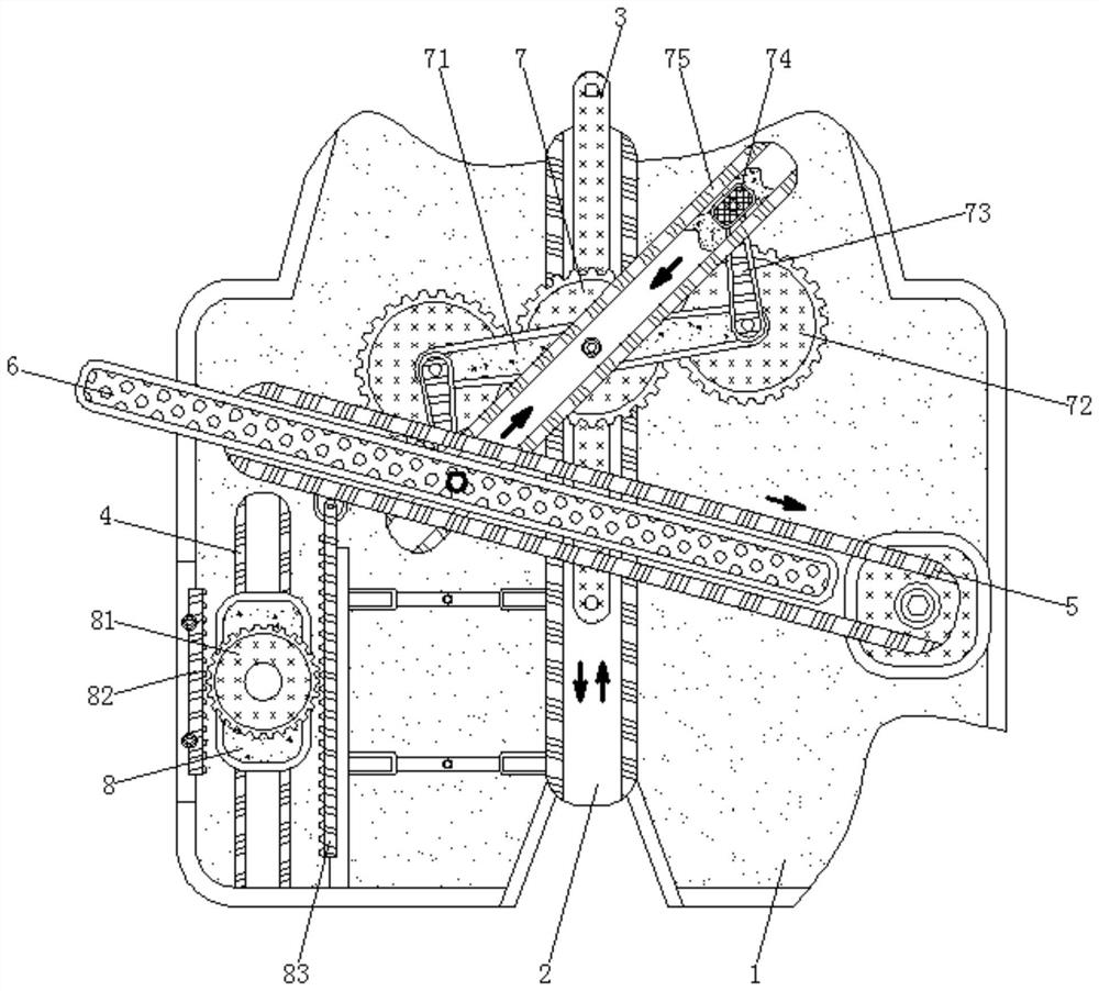 Anti-deformation device for warp knitted fabric after forming