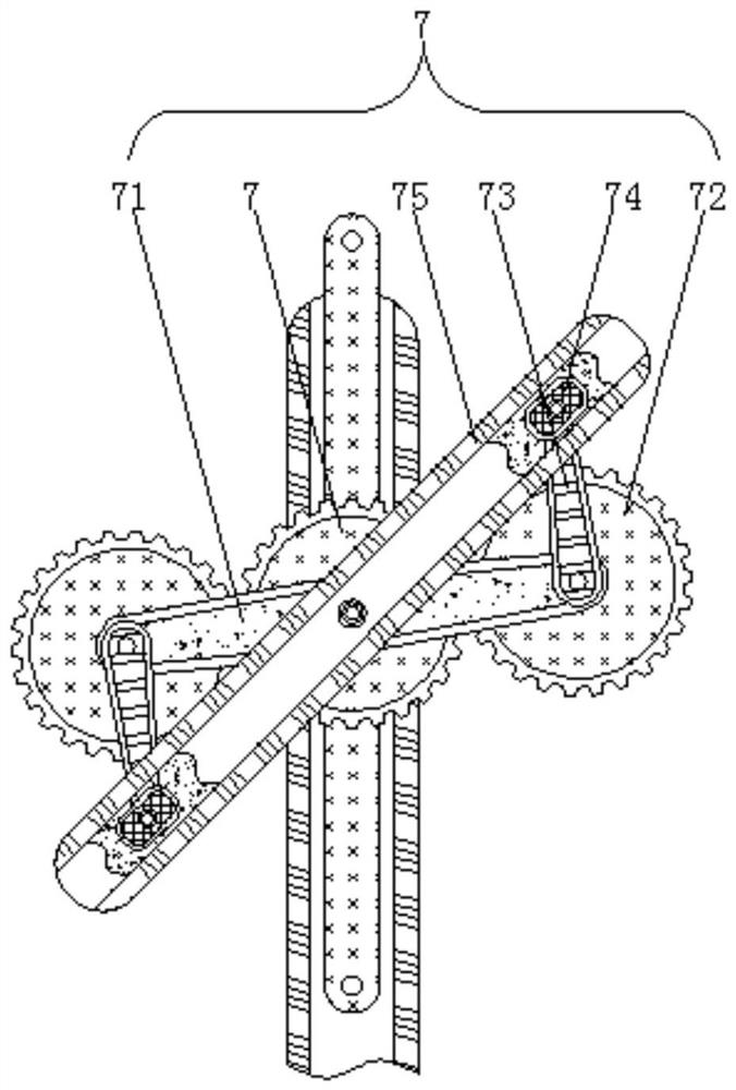 Anti-deformation device for warp knitted fabric after forming