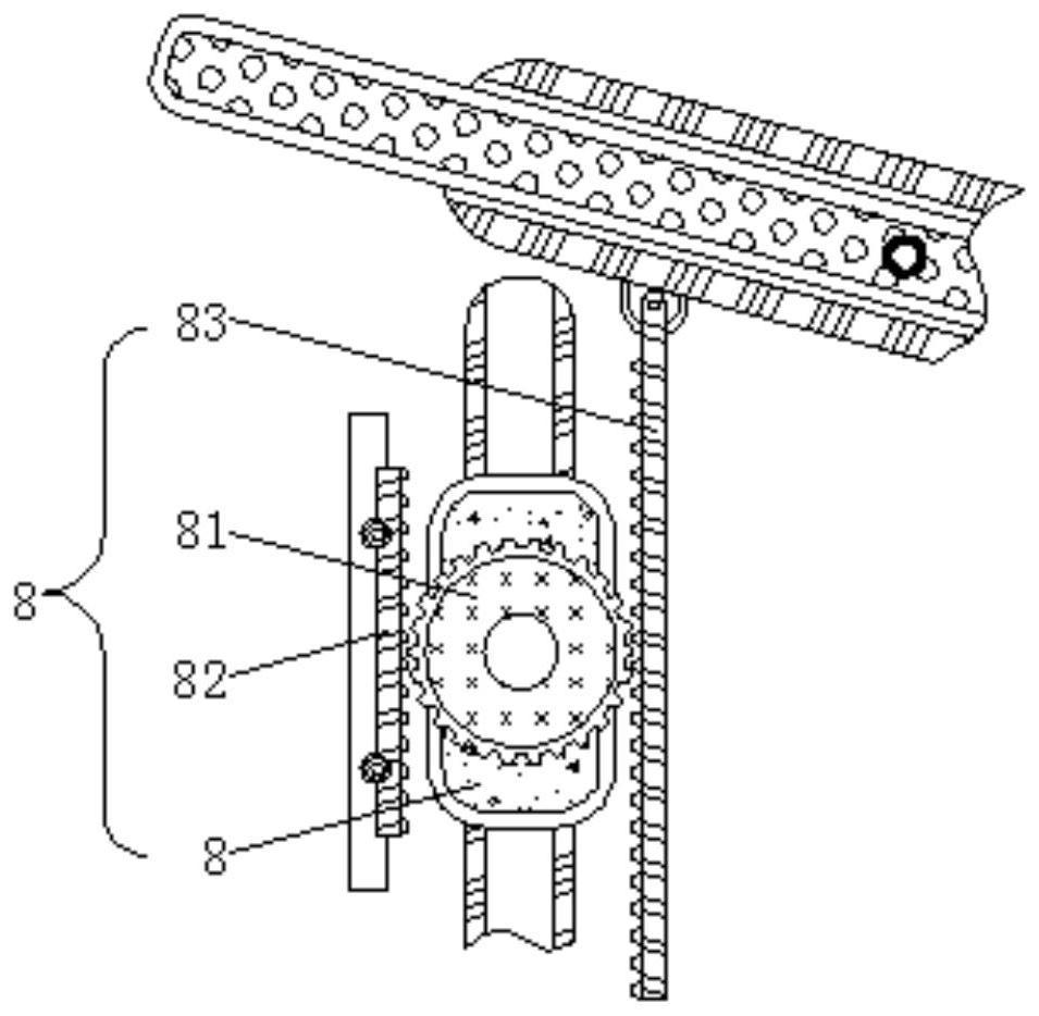 Anti-deformation device for warp knitted fabric after forming