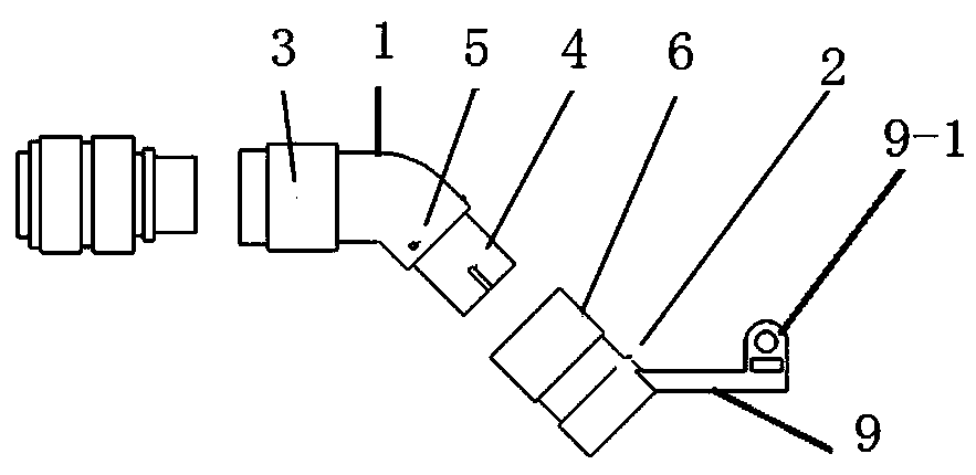 Combined connector accessory and application