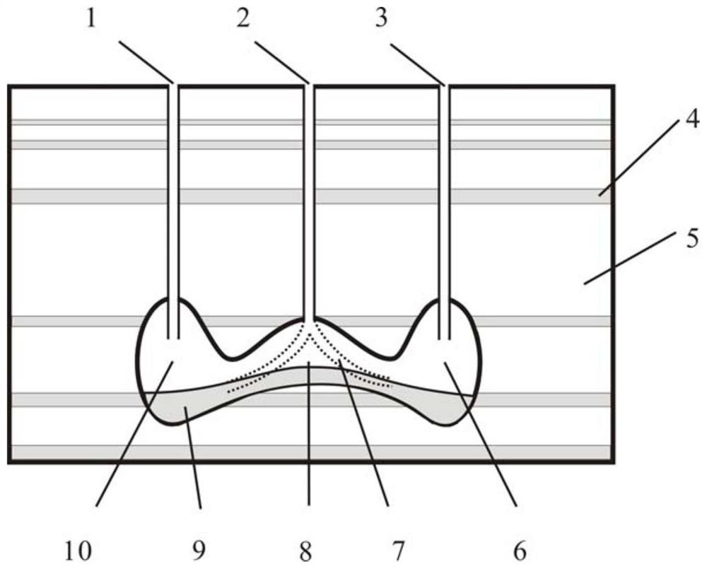 A method for quickly constructing horizontal and super large salt cavern solution cavity storage