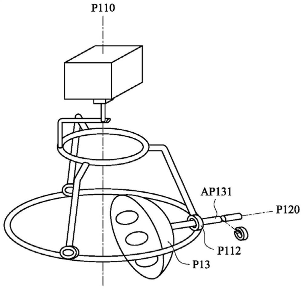 3D vapor deposition male spin coating pot structure