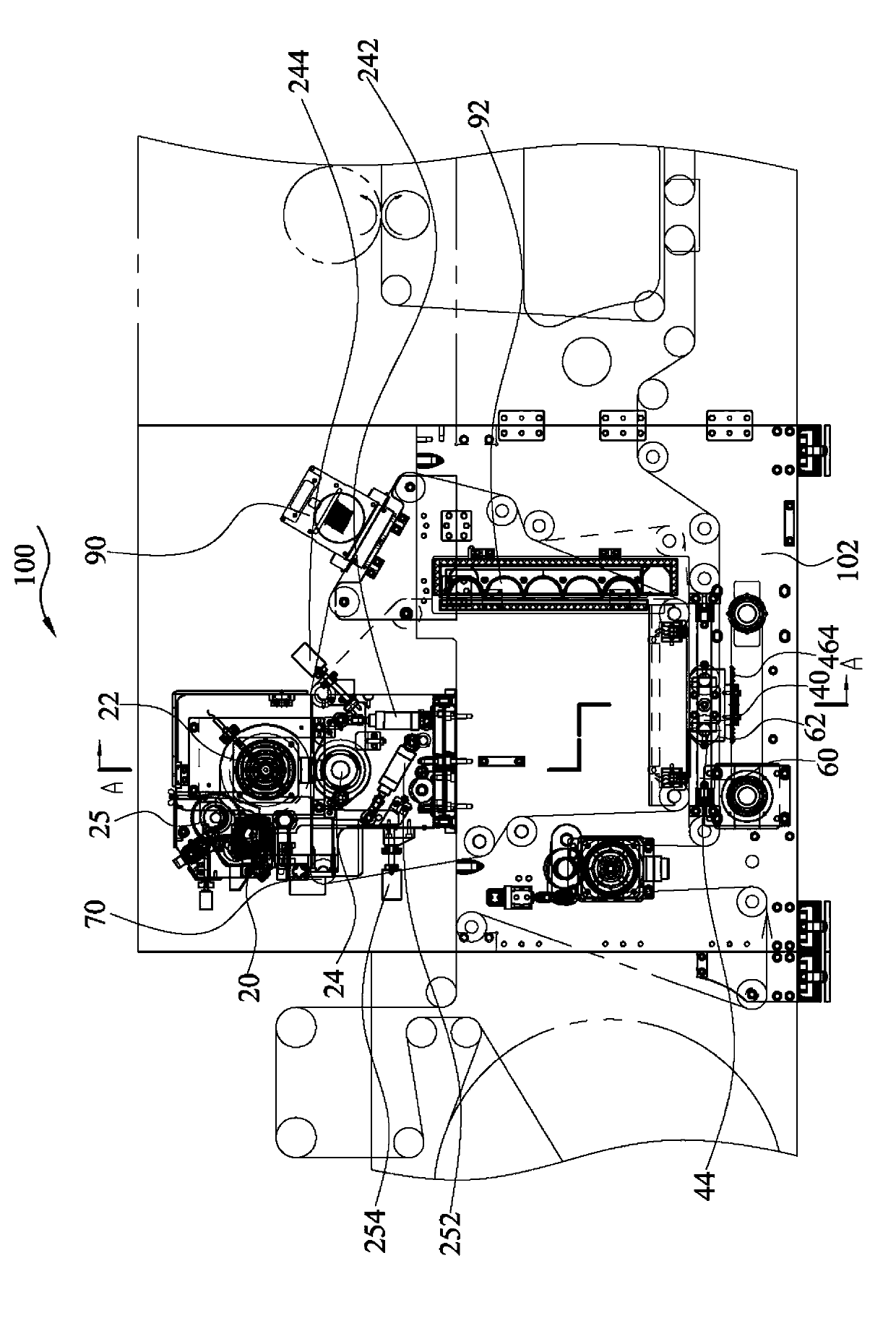 Batch-type flexible printing device