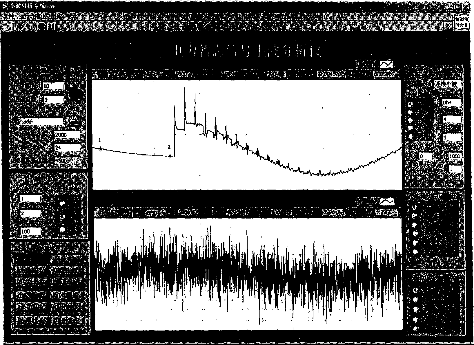 Post-wavelet analysis treating method and device for electric power transient signal