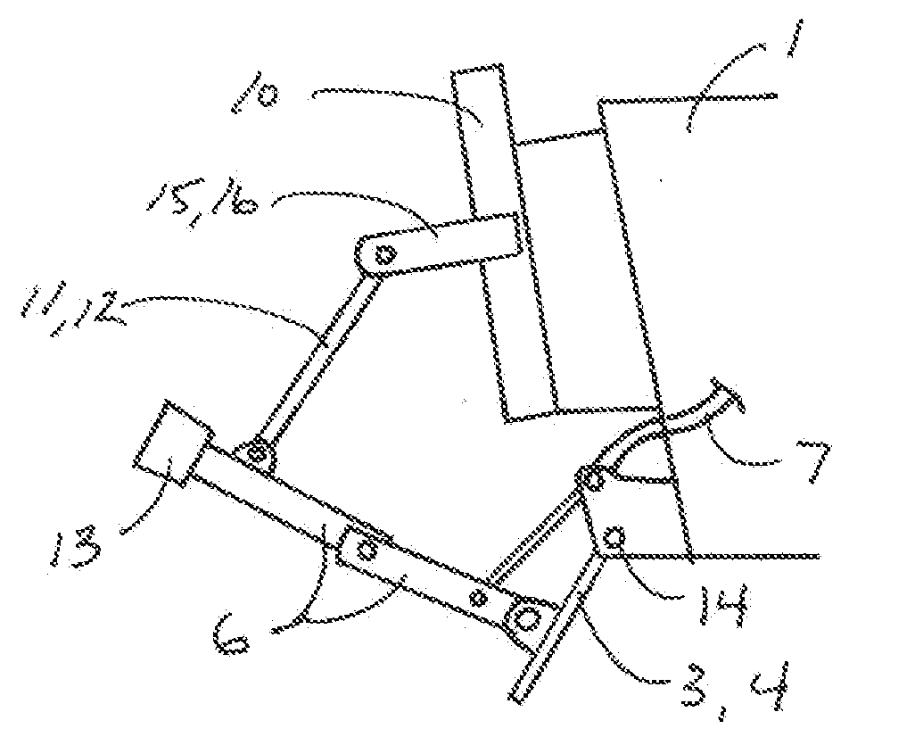 Boat drive-supported wake generating device