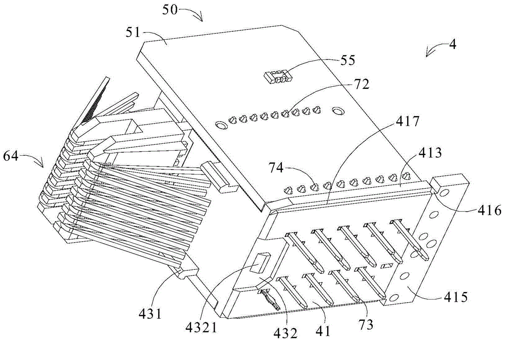 Electric connector and plugging module thereof, and manufacturing method of plugging module