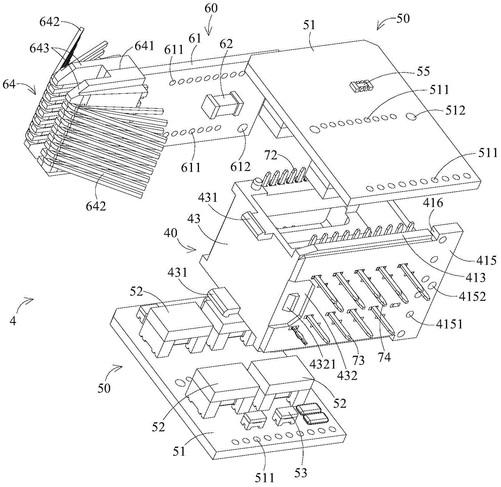 Electric connector and plugging module thereof, and manufacturing method of plugging module