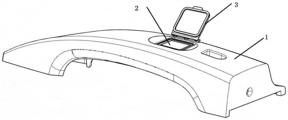 Automobile key device capable of distinguishing andrecognizing different fingerprints to achieve different functions