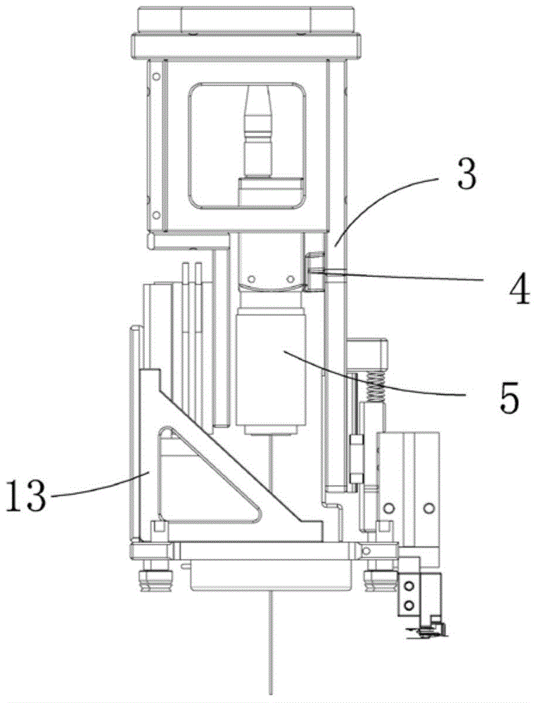 A clamping jaw module with a suction cup