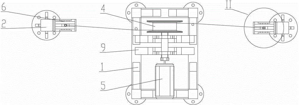 Wind power conversion mechanism and high altitude wind power generator