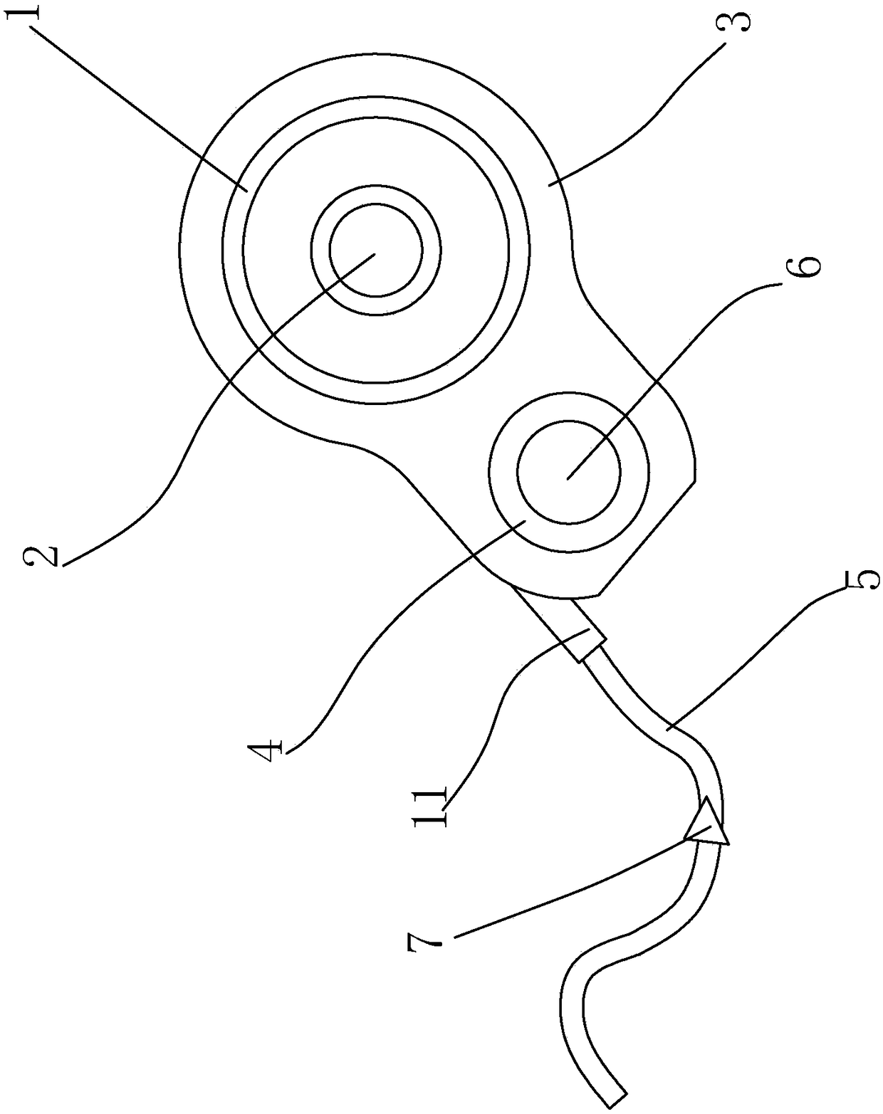 Novel artificial cochlea electrode