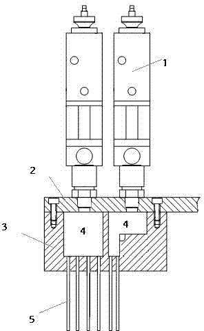 Oiling device for oiling machine