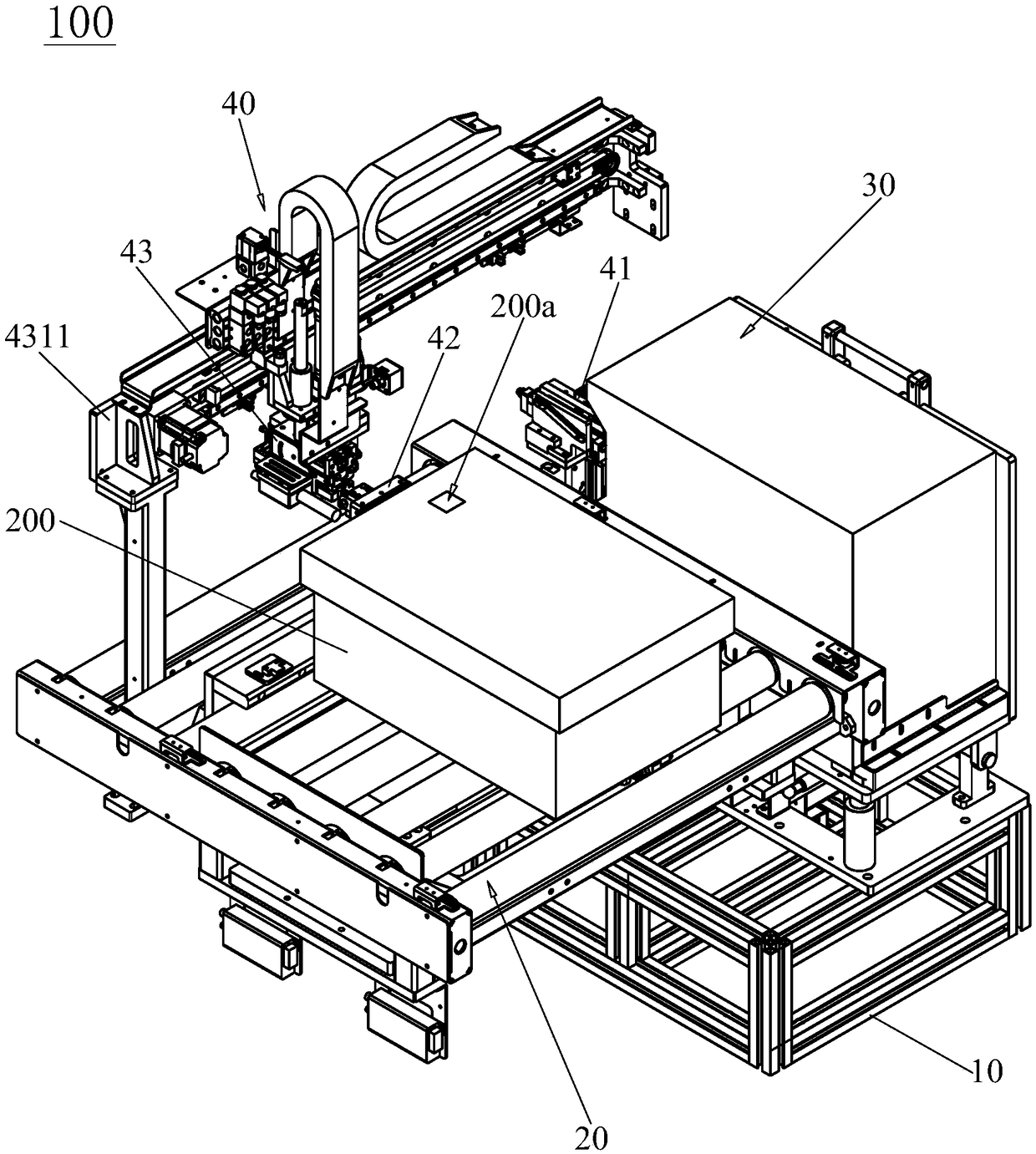 Automatic labeling machine