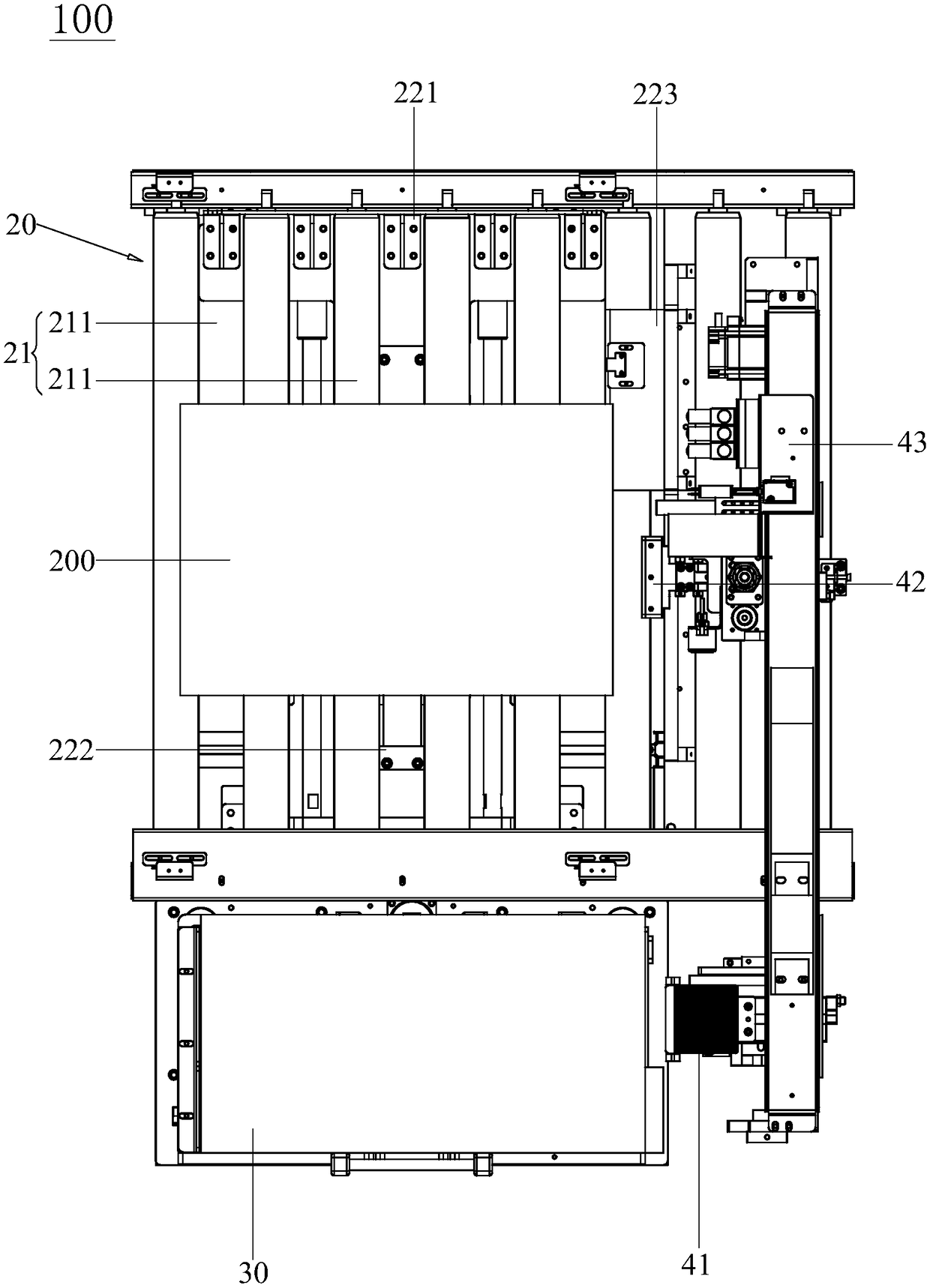 Automatic labeling machine