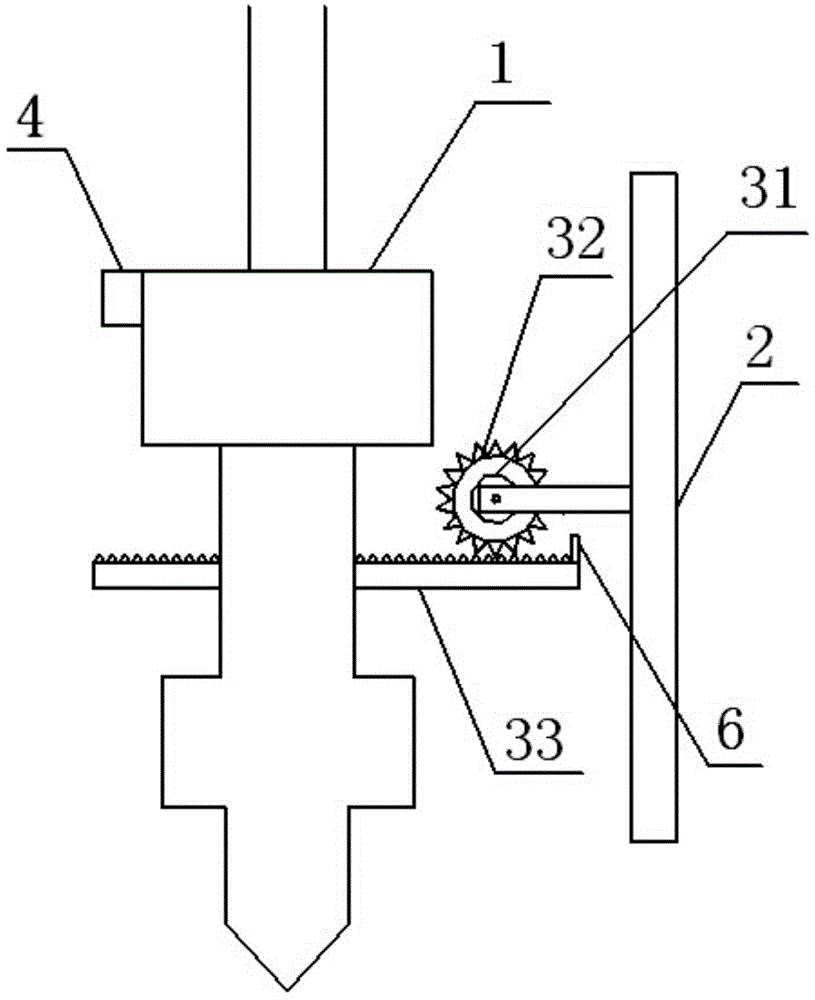 Multi-spray-head interference-free printing method and spray head structure of 3D printer