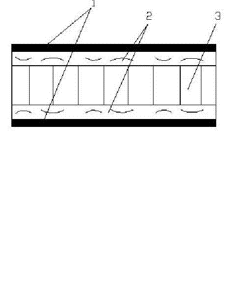 Novel laminated wood and manufacturing method thereof