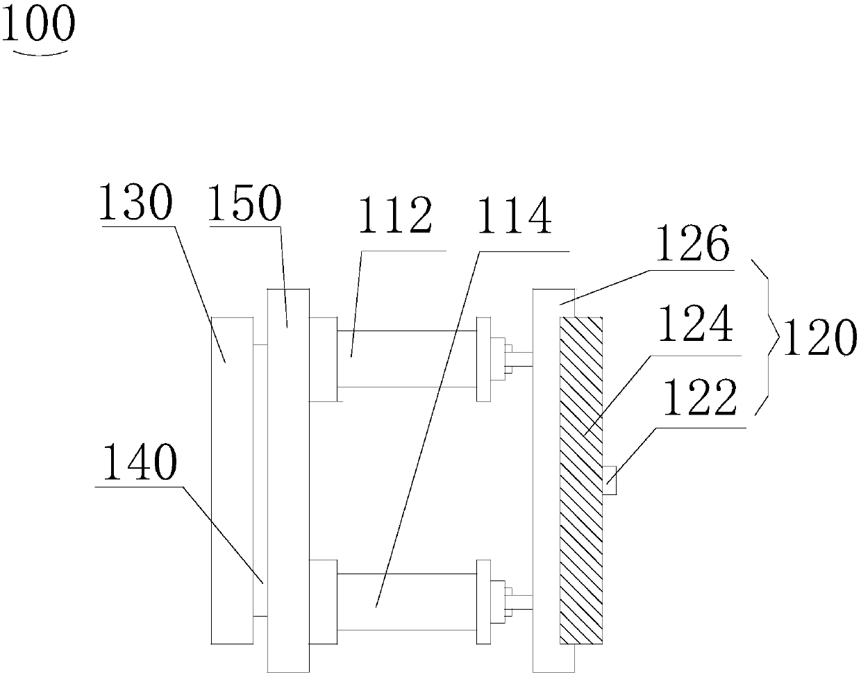 Connecting device and split-type robot