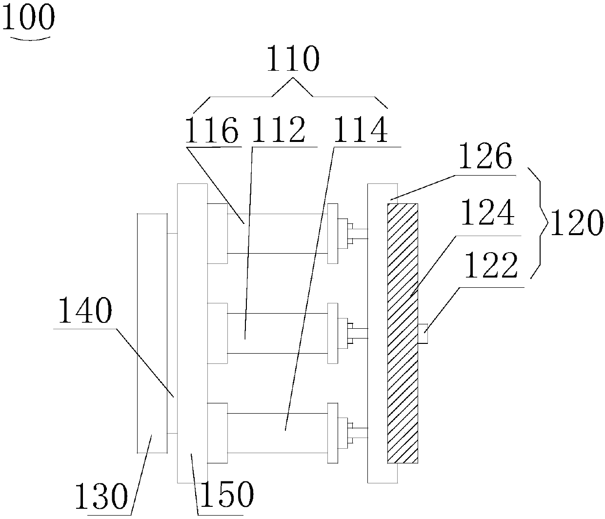 Connecting device and split-type robot