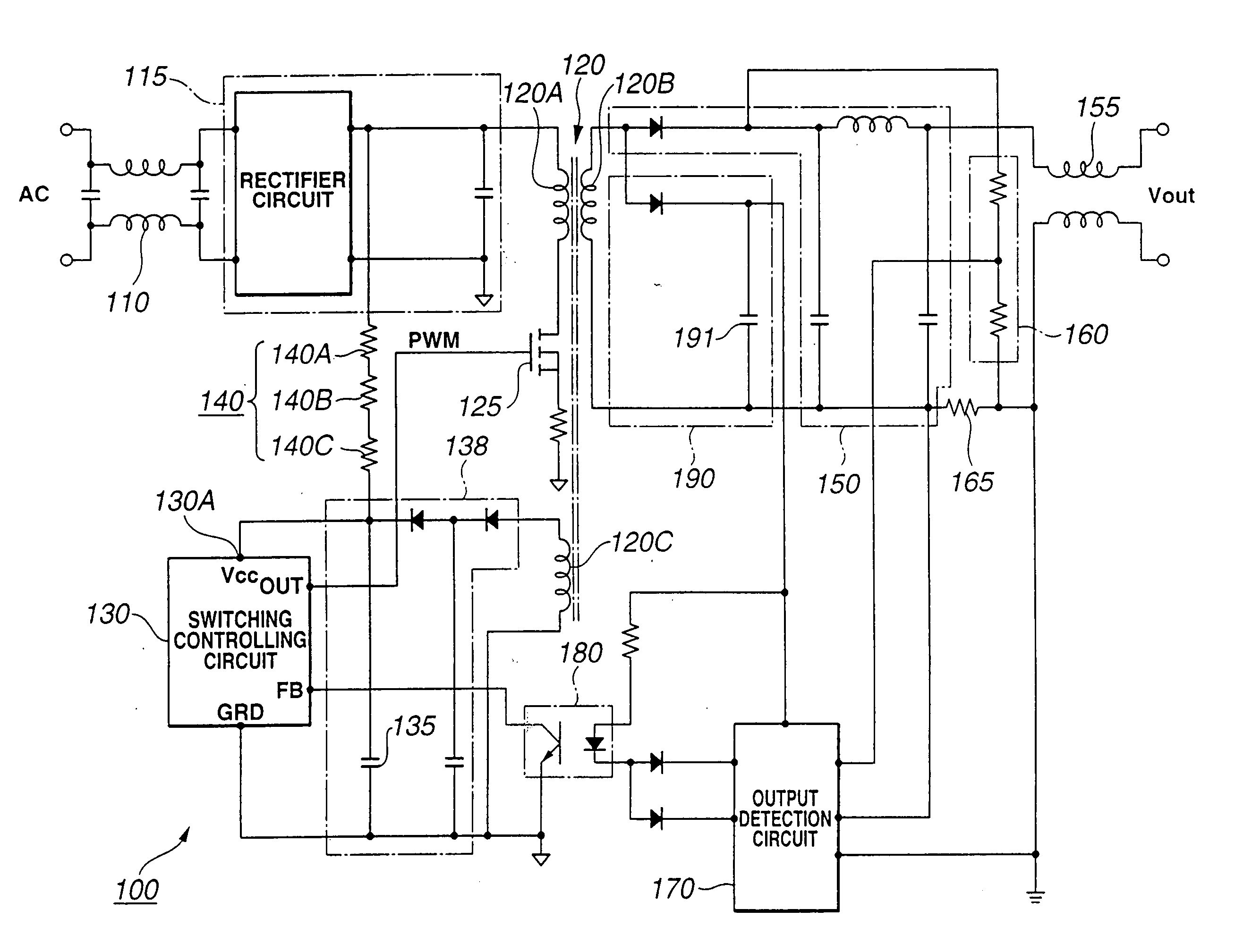 Switching power supply apparatus