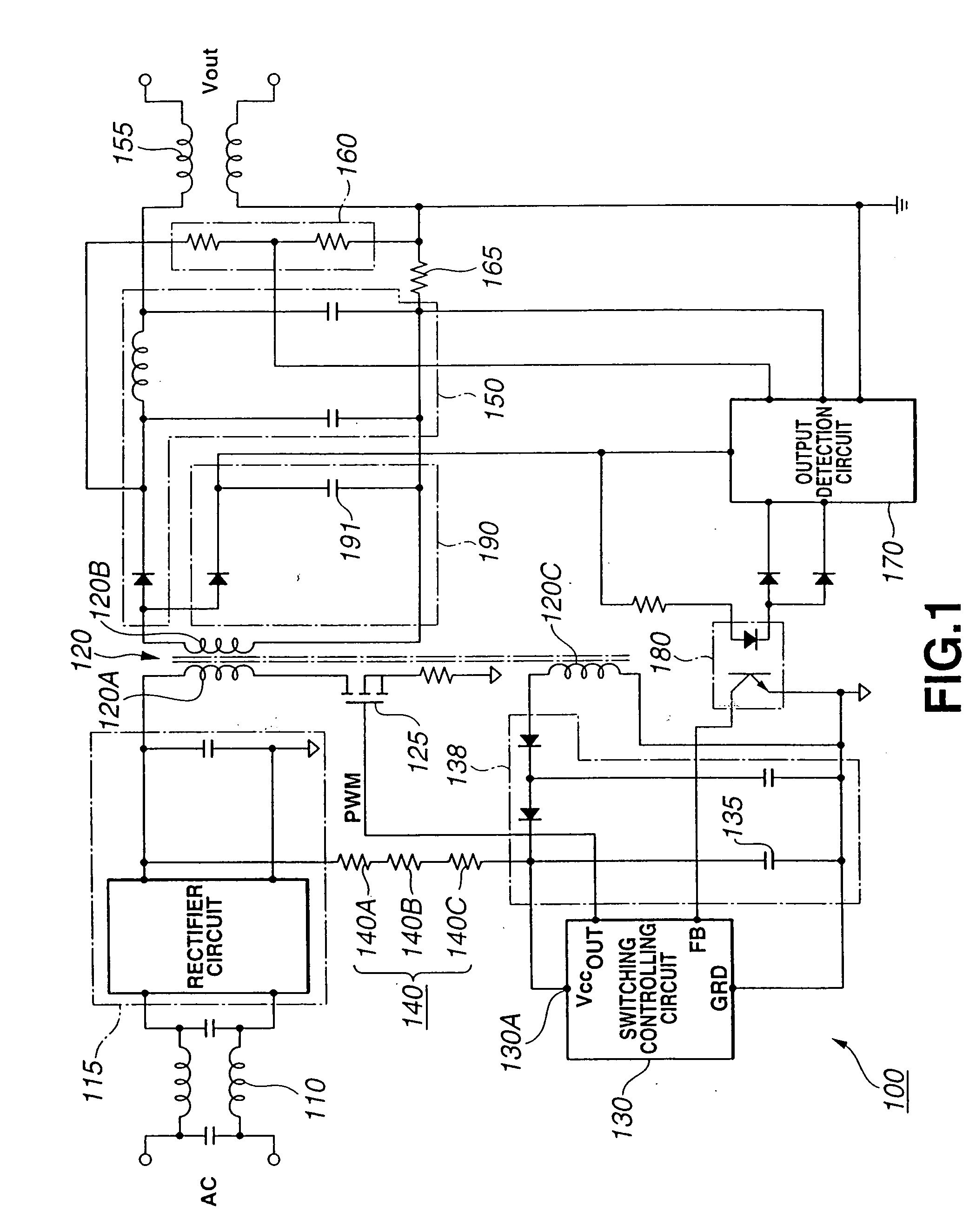 Switching power supply apparatus