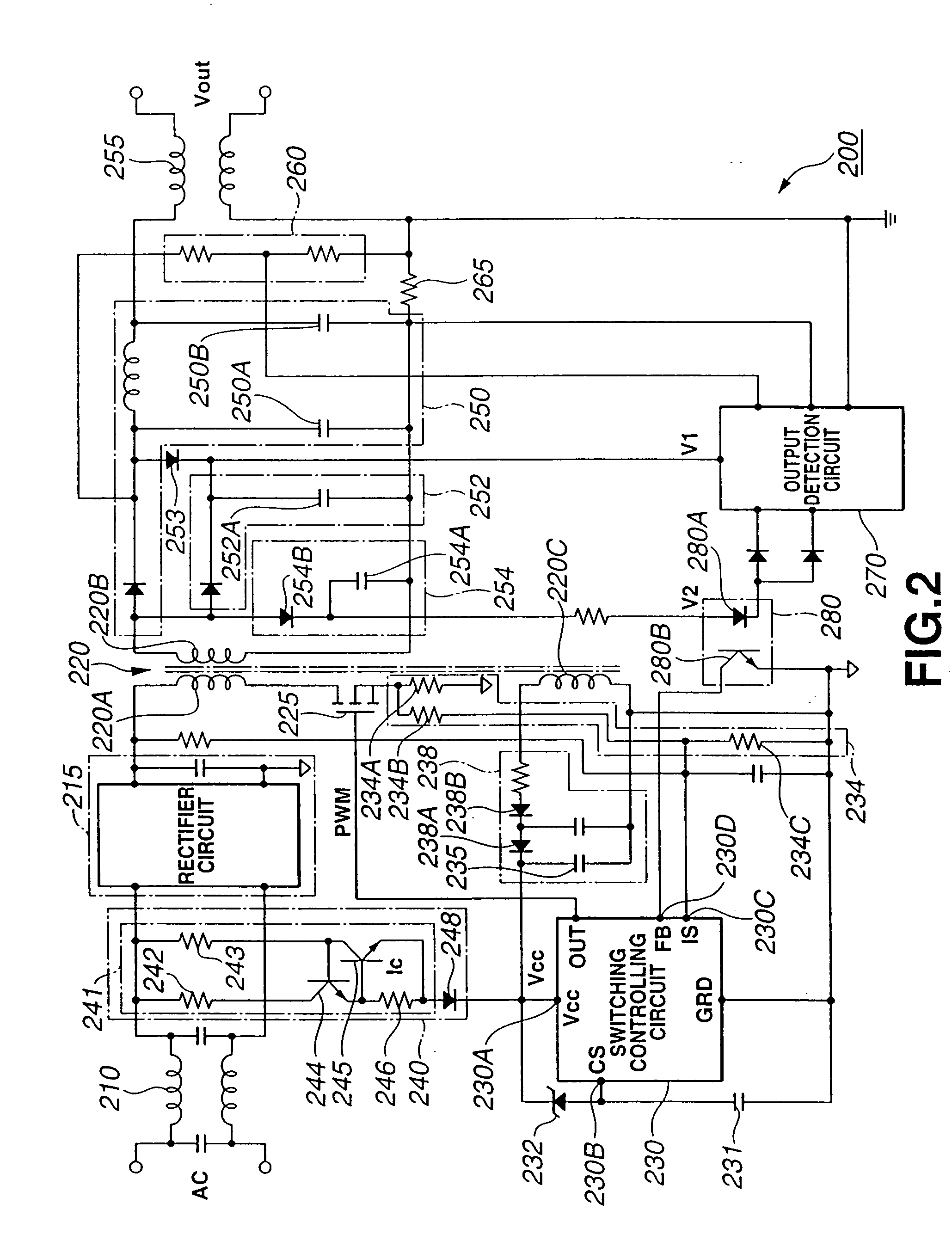 Switching power supply apparatus