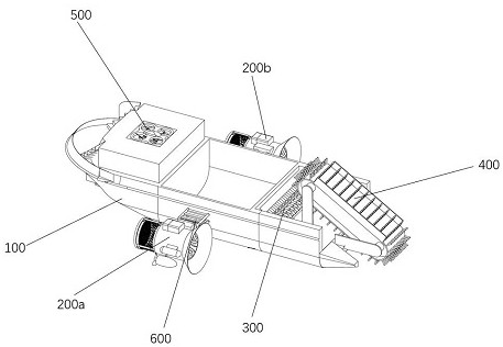 Salvage system and method for cooperatively treating water surface garbage through unmanned aerial vehicle and unmanned ship