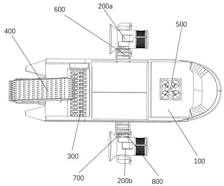 Salvage system and method for cooperatively treating water surface garbage through unmanned aerial vehicle and unmanned ship