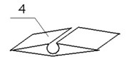 Leaf-picking-free silkworm table and silkworm rearing method