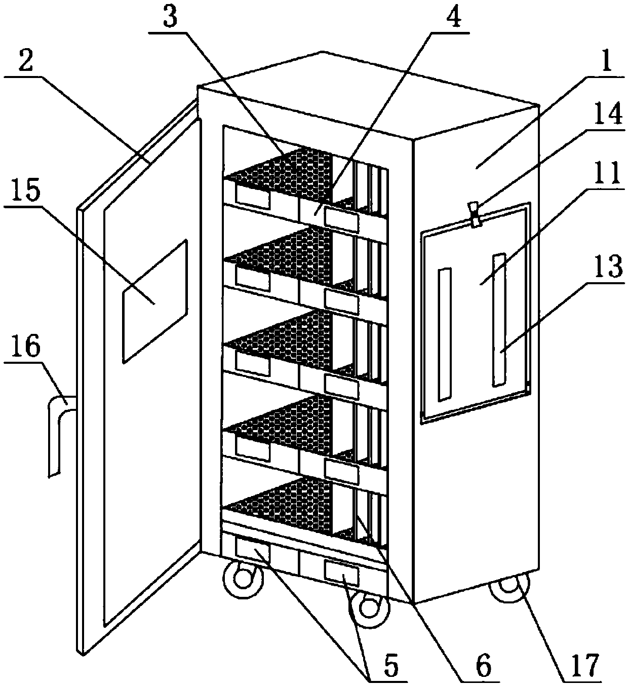 Multifunctional file cabinet