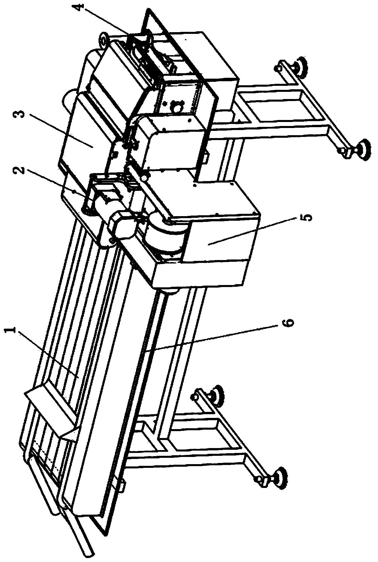 Automatic haw strip coiling and packaging machine