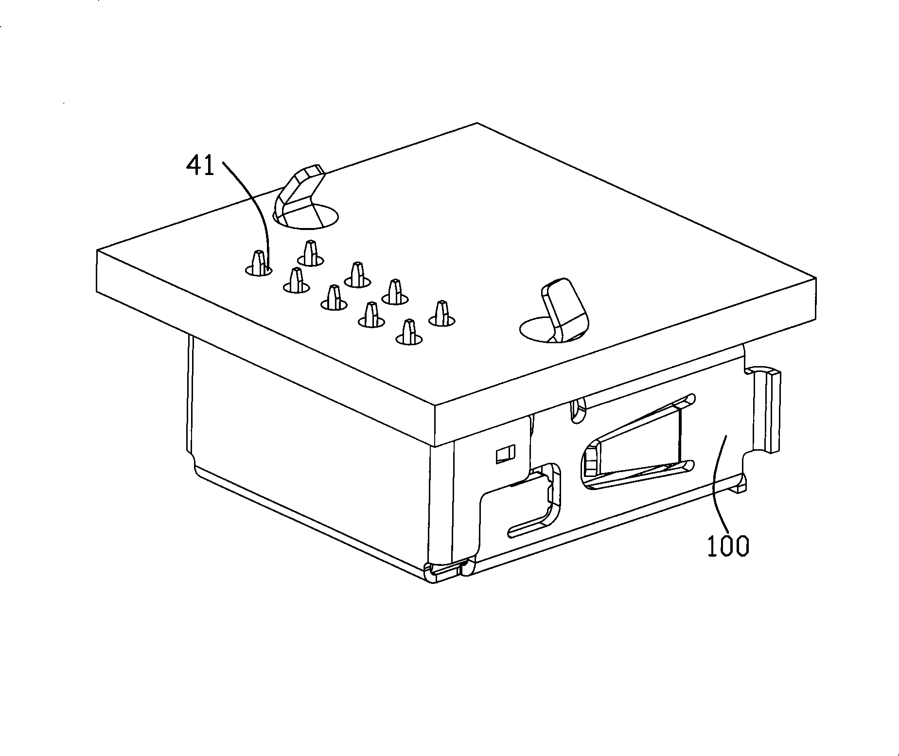 Electric connector for socket