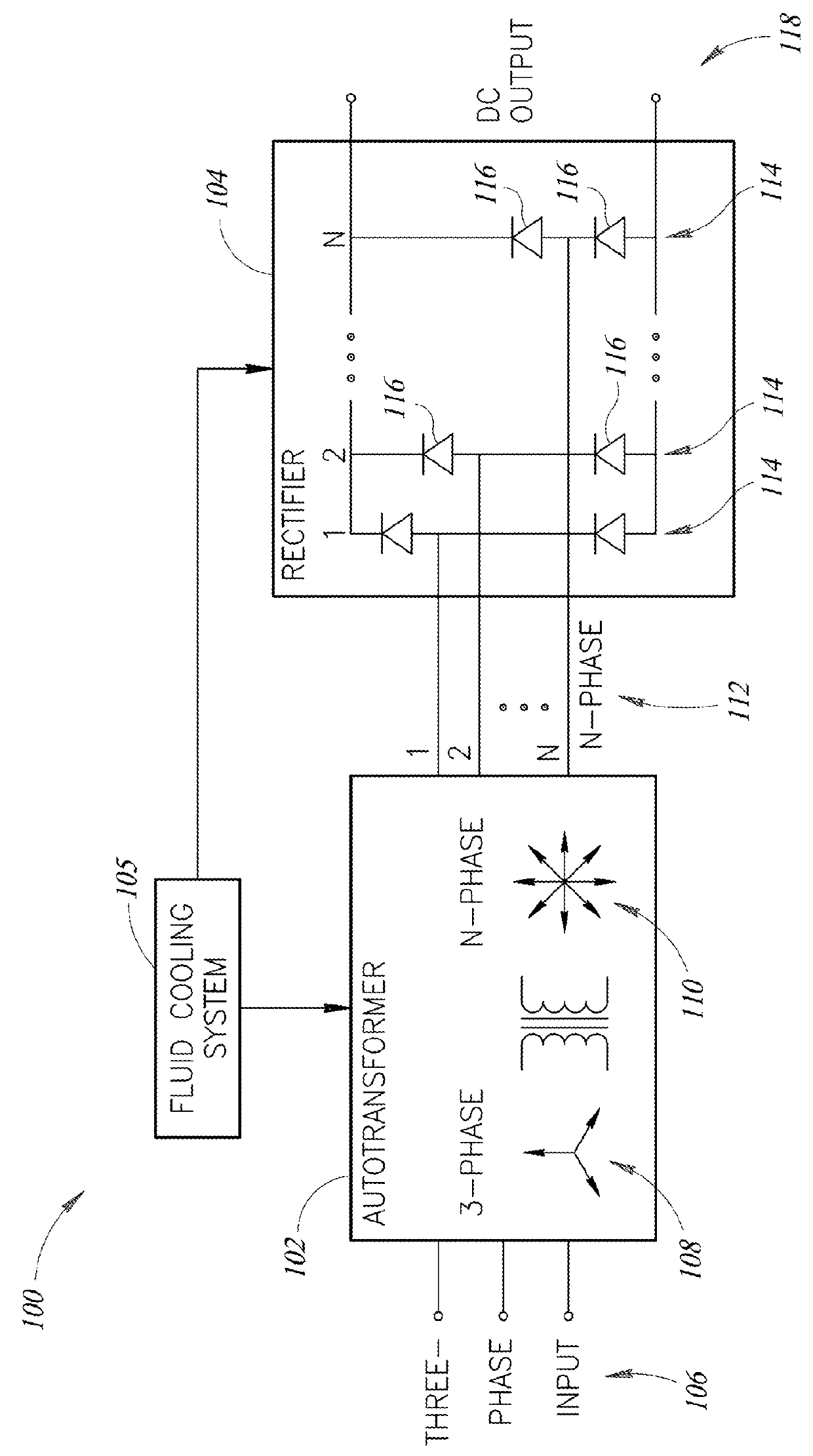 Transformer-based power converters with 3D printed microchannel heat sink