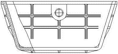 A metallurgical slag basin modelless casting method