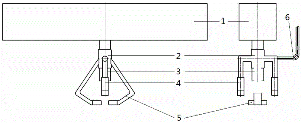 Auxiliary dismantling device for differential dismantling