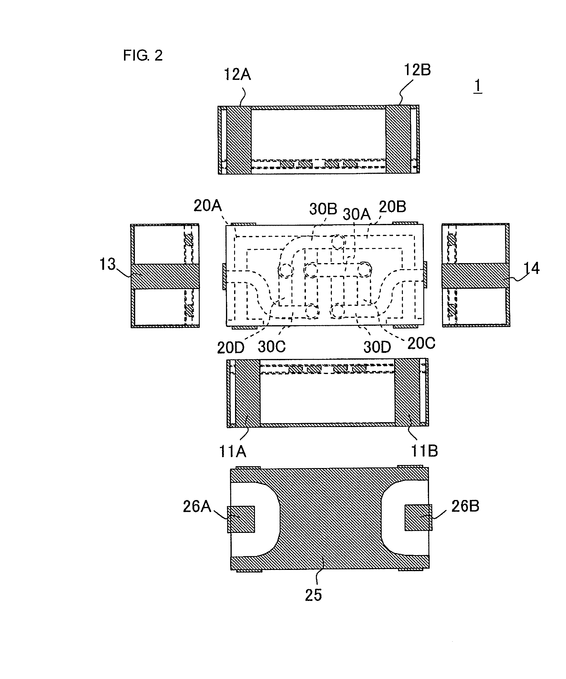 Strip line filter