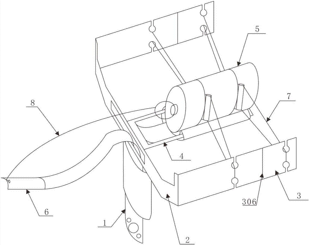 Long-casting fishing pole