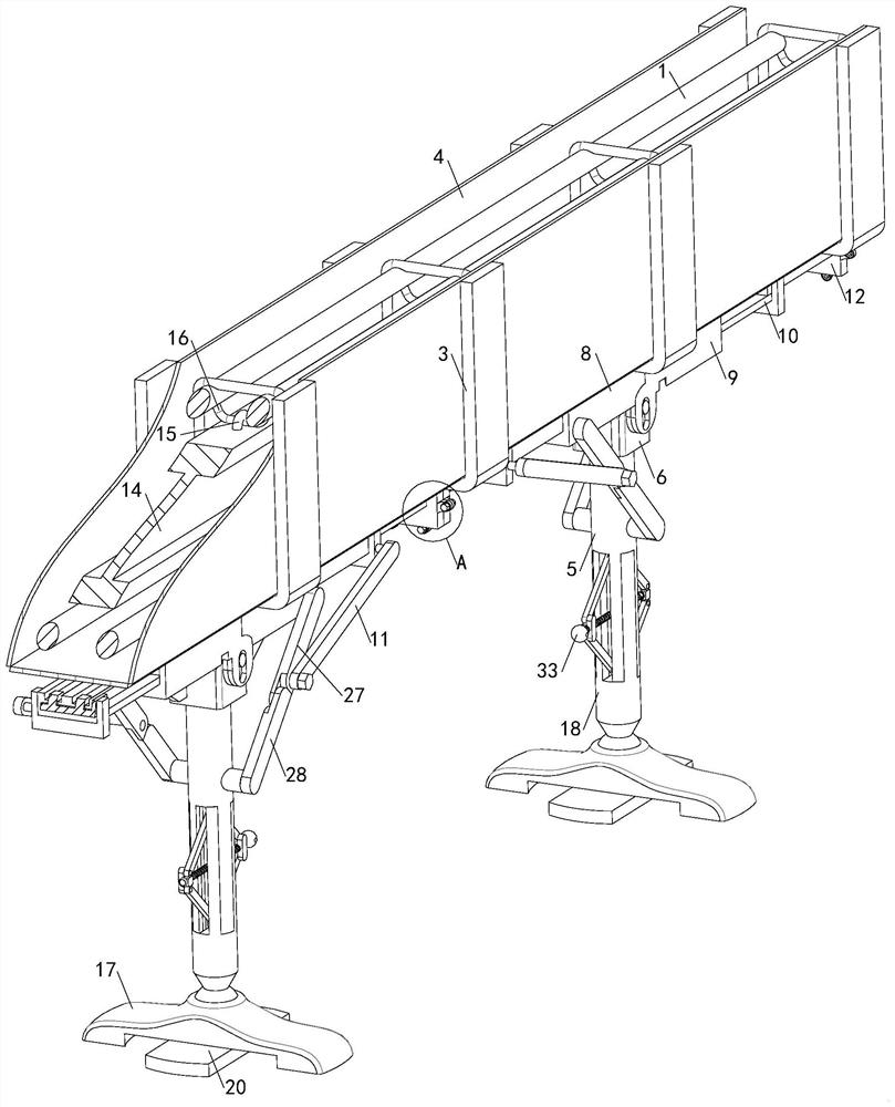 Large-span steel-concrete structure and its construction method