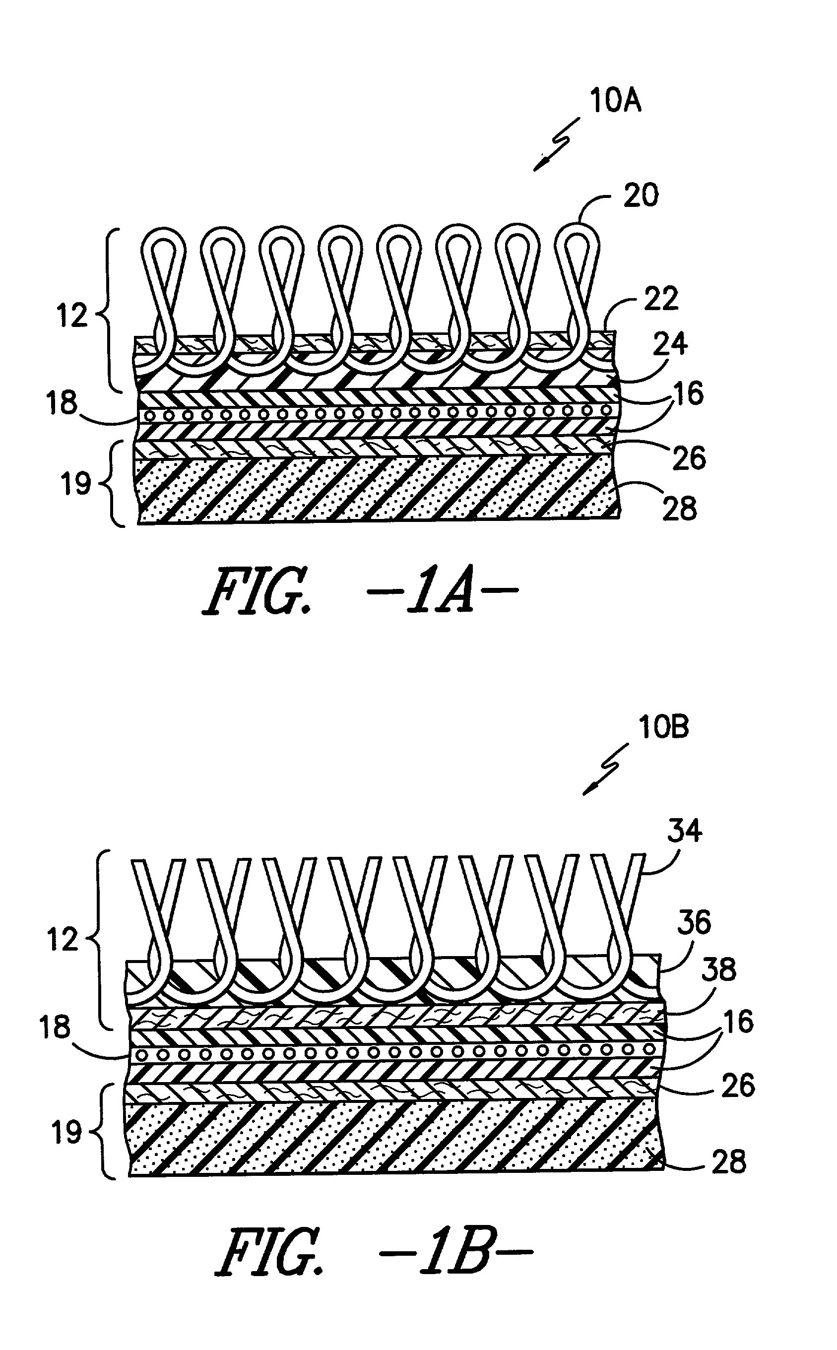 Textile product and method