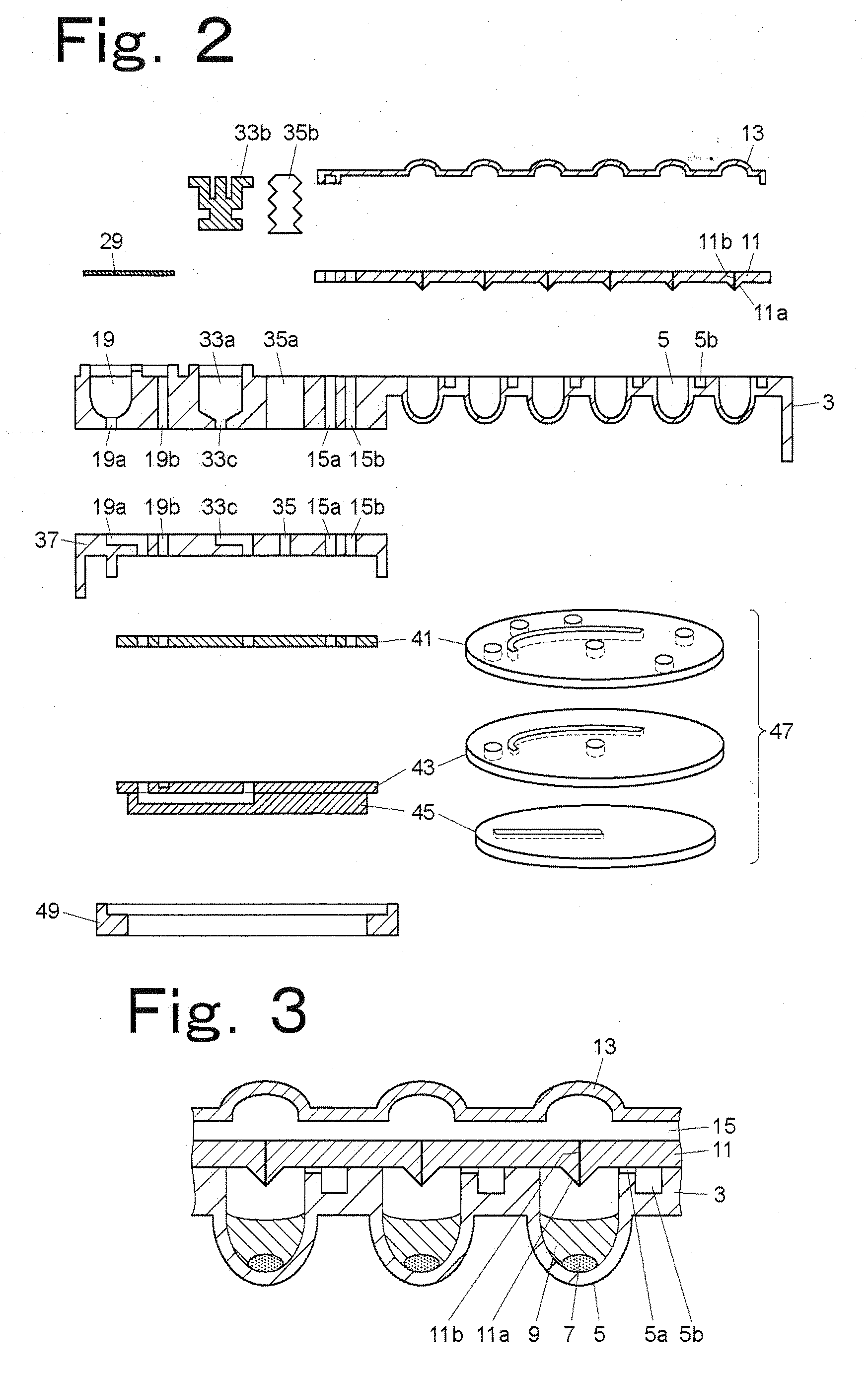 Reaction container plate and reaction treatment apparatus