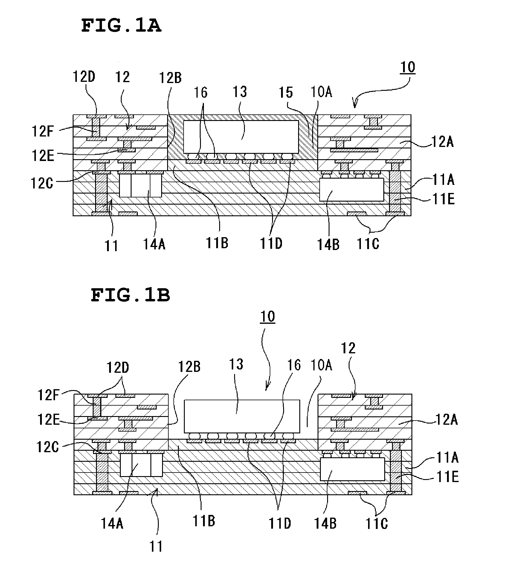 Hybrid multilayer substrate and method for manufacturing the same