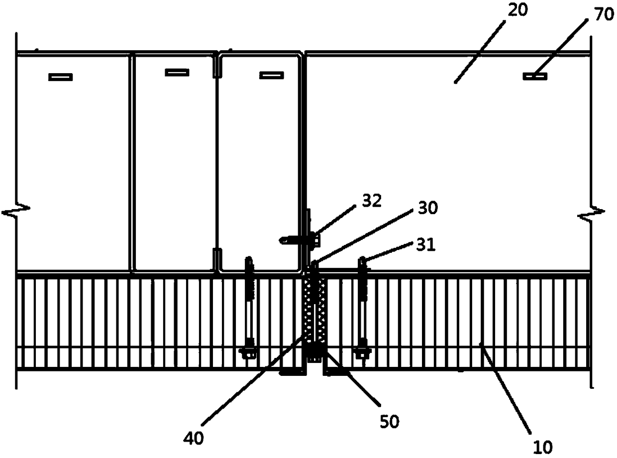 Assembling wall body