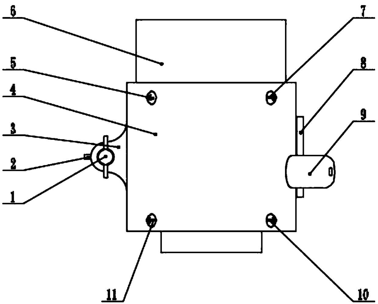 A detachable sleeve-type force sensor for bracket structure