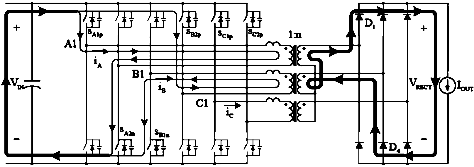 High-efficiency DC-DC converter