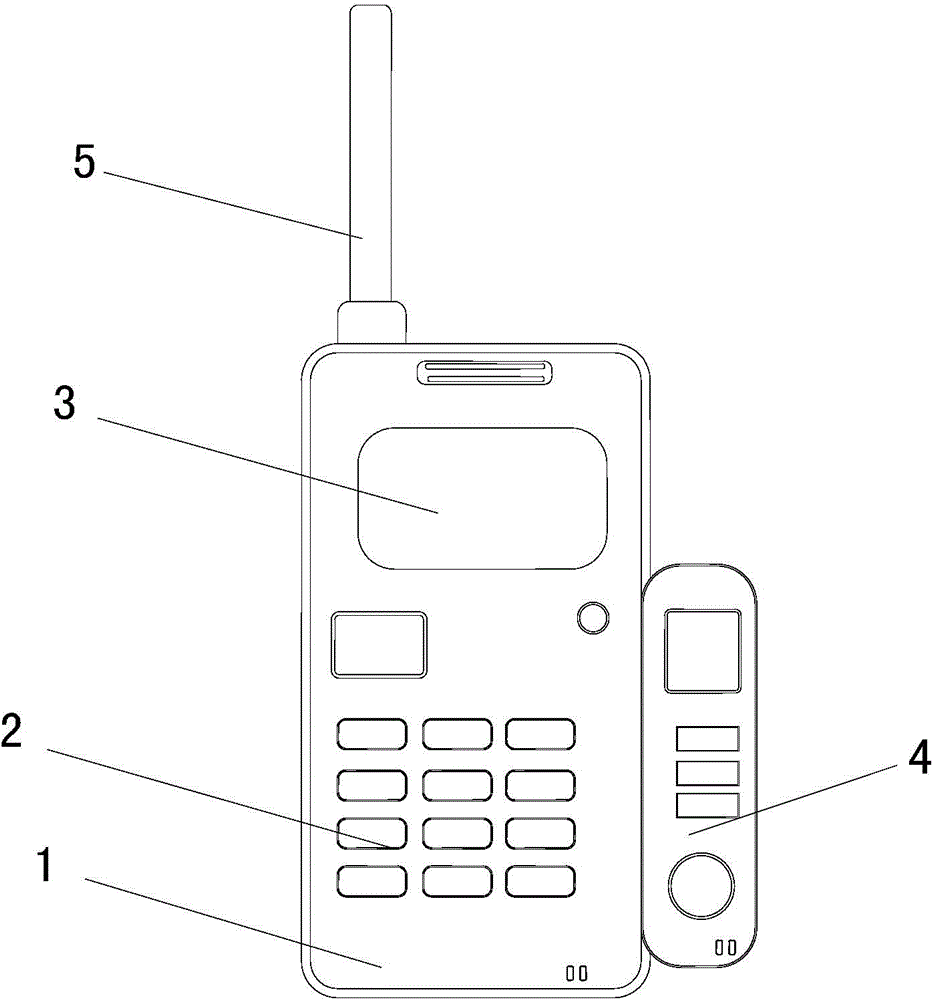 Voice message interphone