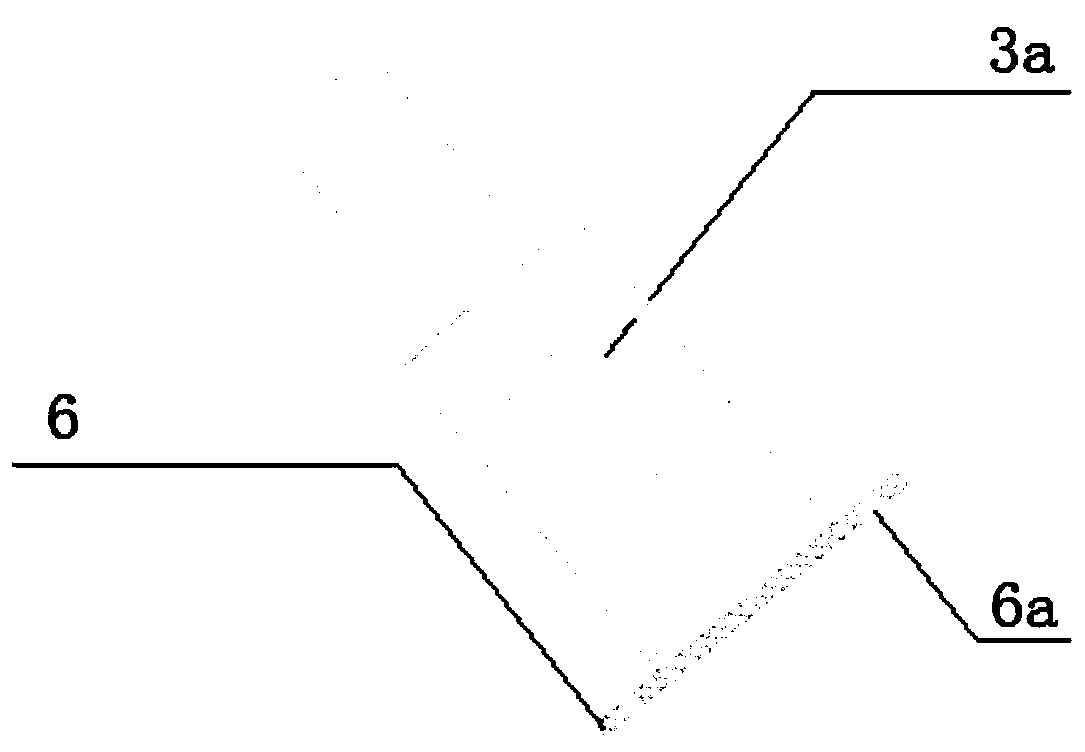 End type prestress batter pile and construction method thereof