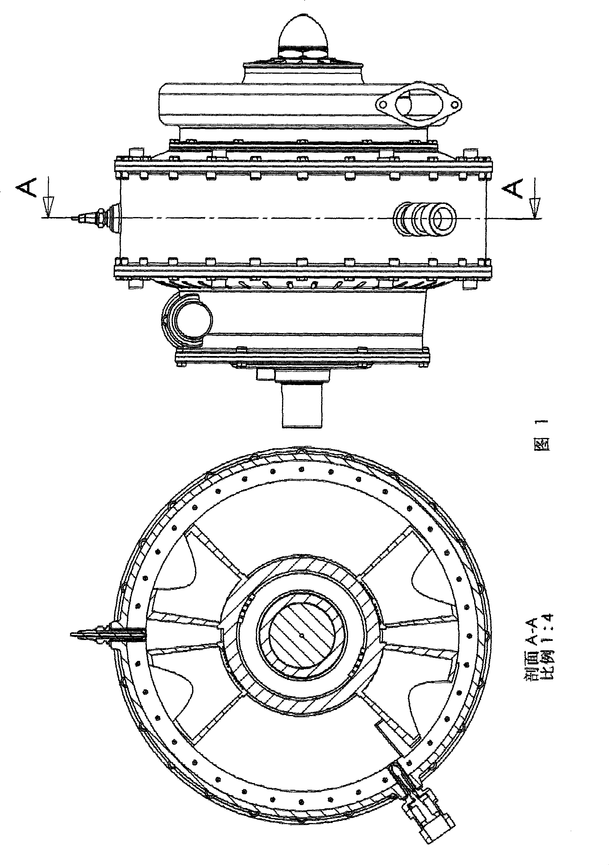 Pneumatic air distributing engine