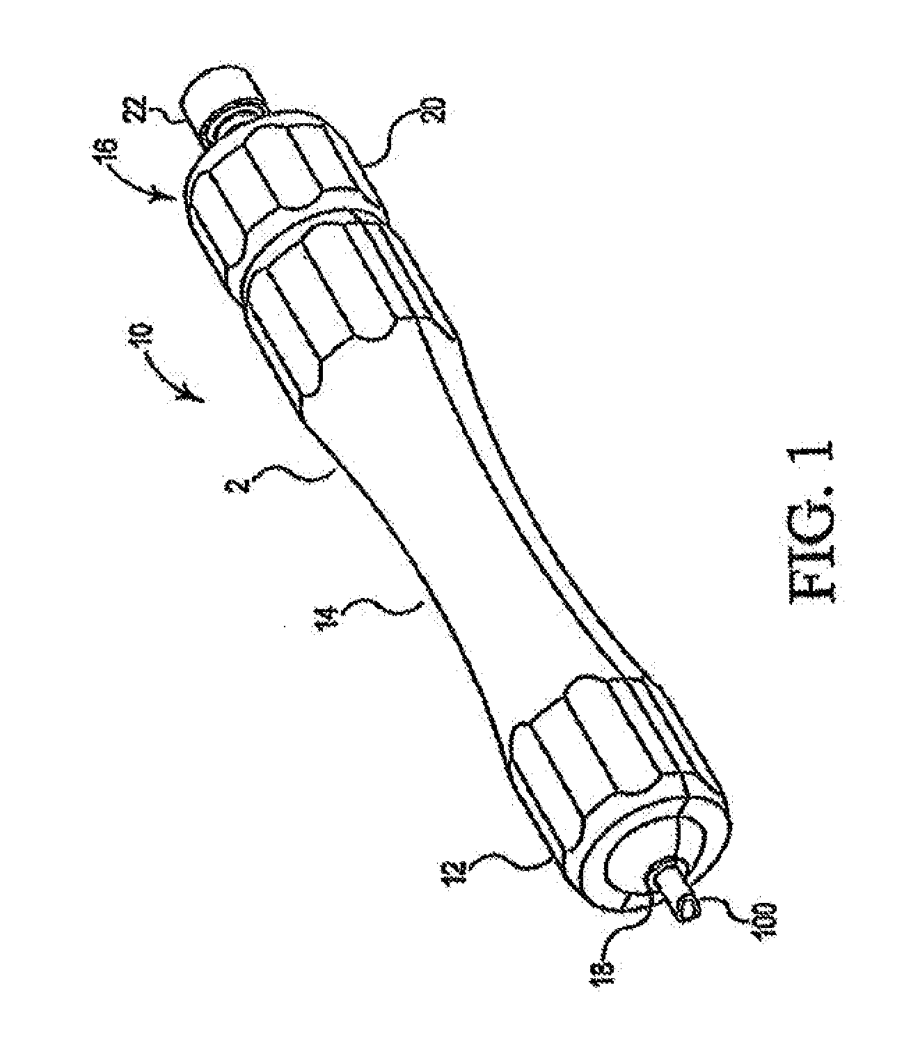 MRI compatible control handle for steerable sheath with audible, tactile and/or visual means