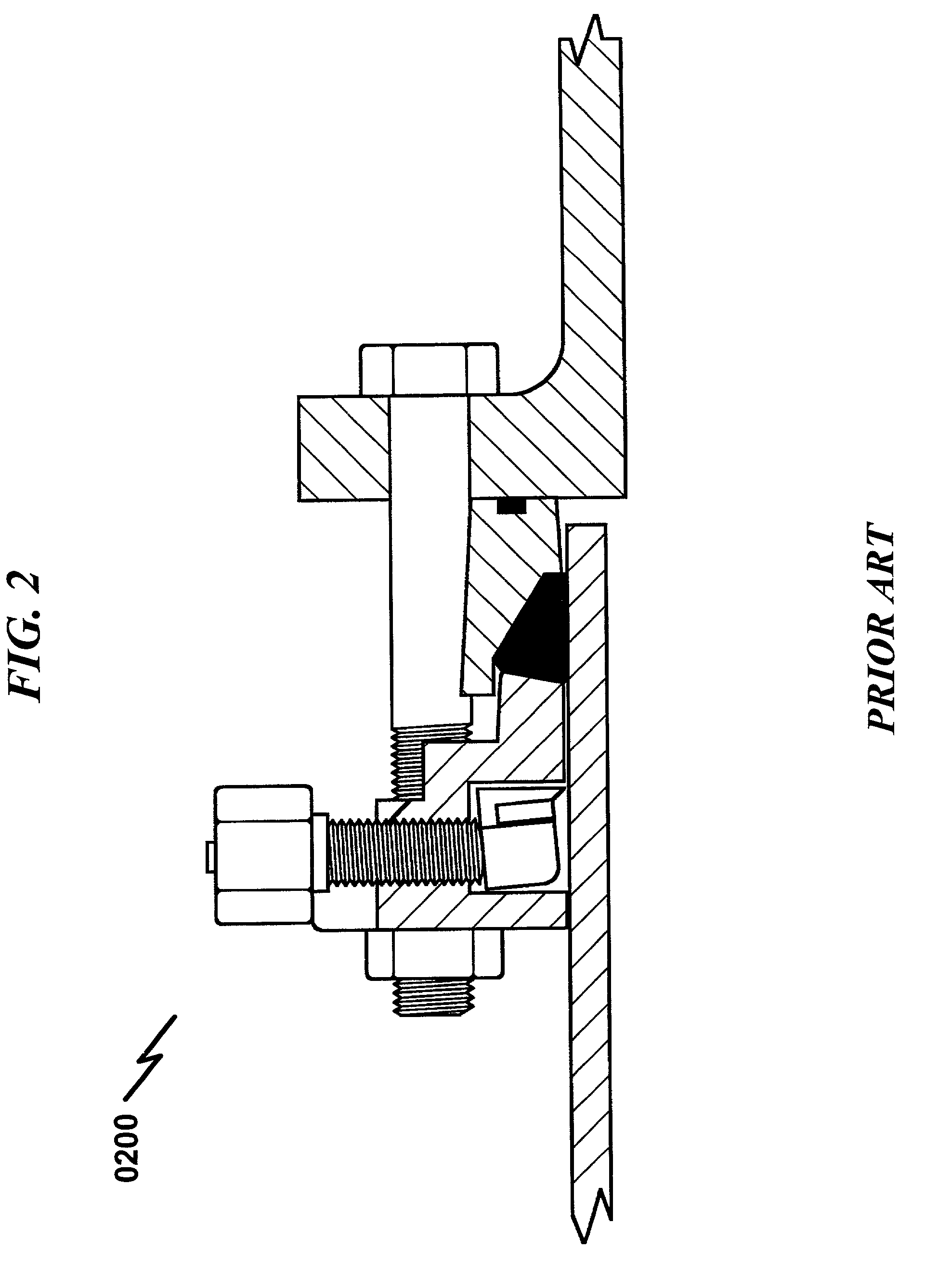 Torque shearing nut system and method