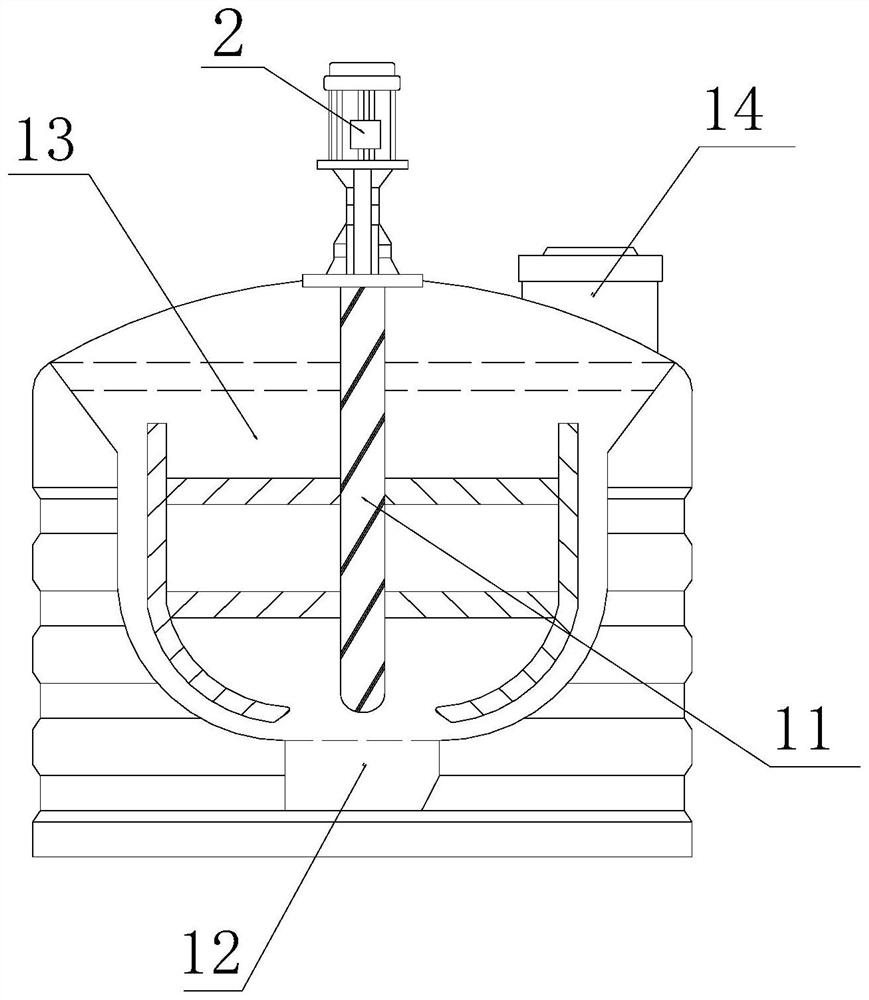 Raw material fermentation equipment for industrial enzyme production